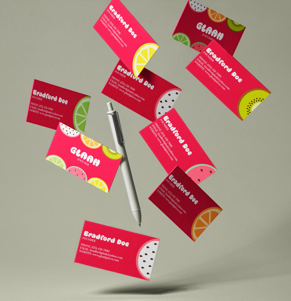 Glaah Cards Mockup 2